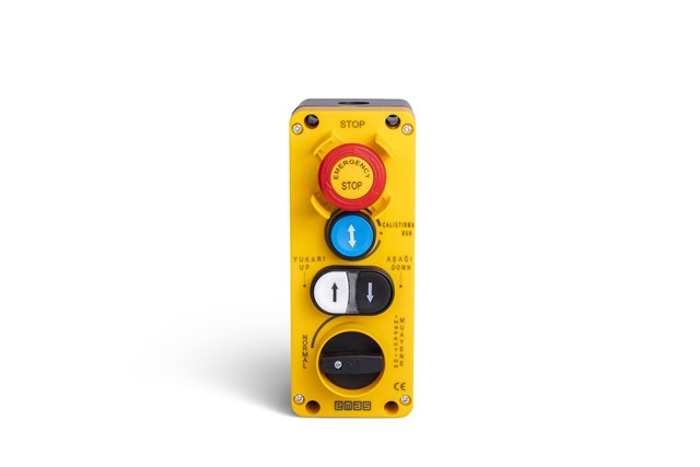 PA Series 4 Holes CP200EE + CP101DMOO + CP101K20HB + PSA020ZT332AR + CMUHAFAZA with Magnet Yellow-Black Lift Station